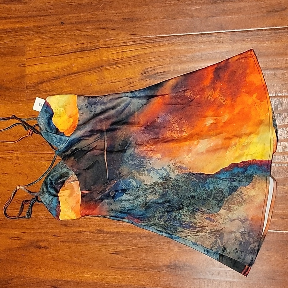 Urban Outfitters Tie Dyed Slip Dress